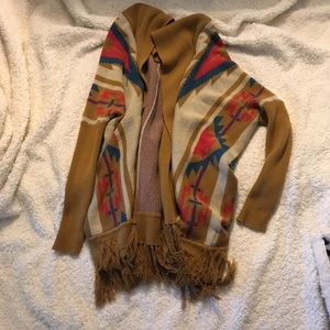 Ecote cardigan sweater southwest boho